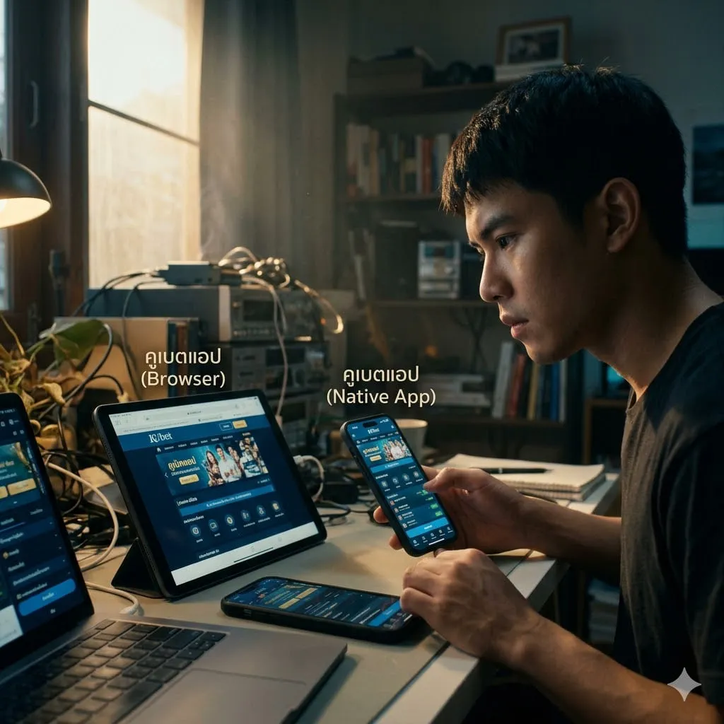 เจาะลึกเทคโนโลยี PWA และ Native App ของ KUBET